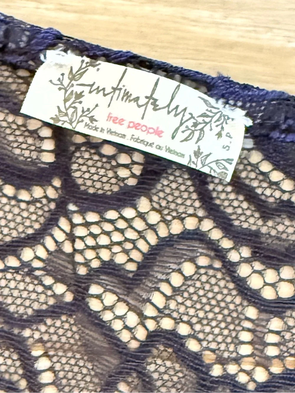 Free People In My Head deep navy body suit Small Like new